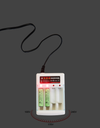 1.2V AA/AAA nickel-cadmium four-cell rechargeable battery 4-slot charger charging stand For Separate Charging