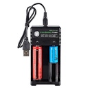 BmaX 2 Slots Battery Charger Intelligent Fast LED Indicator USB 10440 14500 16340 16650 18350 18500 18650 26650 Rechargeable