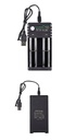 BmaX 2 Slots Battery Charger Intelligent Fast LED Indicator USB 10440 14500 16340 16650 18350 18500 18650 26650 Rechargeable