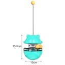 interactive Cat Toys Funny Pet Tumbler Leakage Food Ball Food Container Dispenser Cat Self Teaser Stick ball