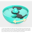 interactive Cat Toys Funny Pet Tumbler Leakage Food Ball Food Container Dispenser Cat Self Teaser Stick ball