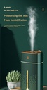 1000ml Air Humidifier Ultrasonic Cool Mist Aromatherapy Humidifier Diffusers with LED Light