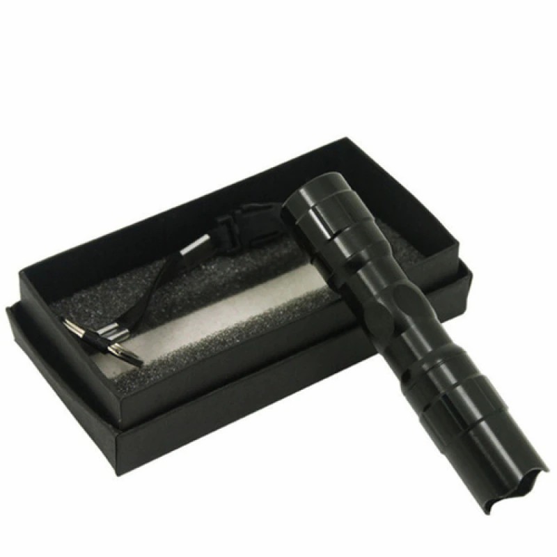 Mini aluminum alloy LED flashlight               20000LM brightness ensures ultra‑long service life