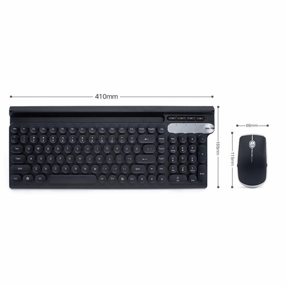 Wolftu LT500 rechargeable wireless keyboard and mouse set anti-spill game office home mute laptop keyboard