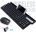 Wolftu LT500 rechargeable wireless keyboard and mouse set anti-spill game office home mute laptop keyboard