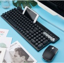 Wolftu LT500 rechargeable wireless keyboard and mouse set anti-spill game office home mute laptop keyboard