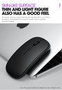 Ultra-thin rechargeable wireless mouse