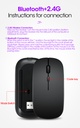 Ultra-thin rechargeable wireless mouse