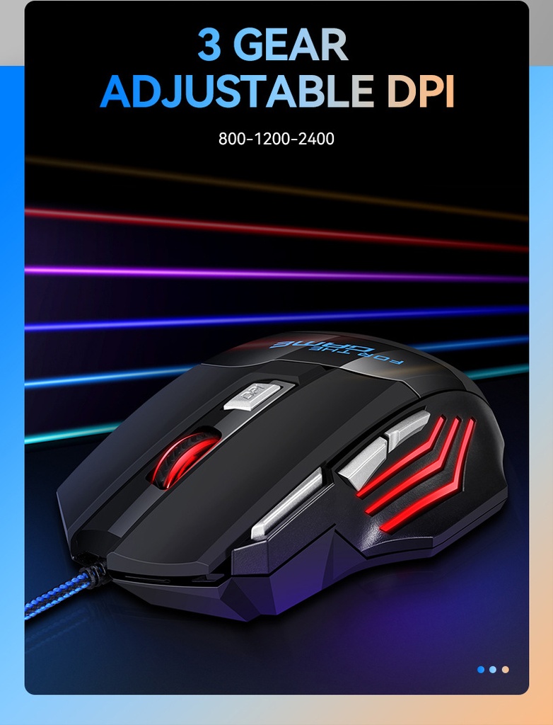 M1 Professional Game Luminous USB Mouse