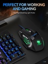 M1 Professional Game Luminous USB Mouse