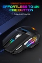 M1 Professional Game Luminous USB Mouse