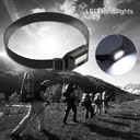 Mini COB LED Headlamp 3 Modes Waterproof Headlights