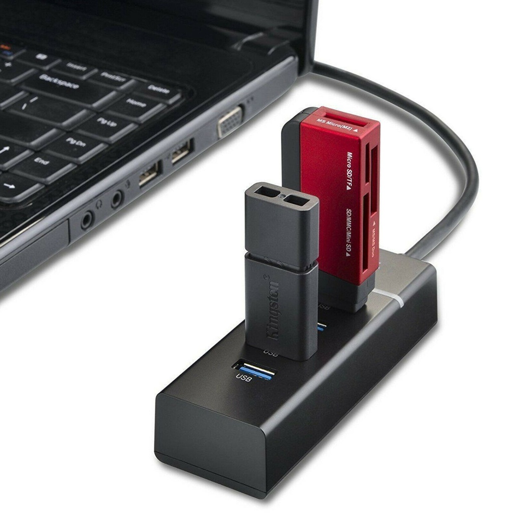 Usb3.0 Hub 4-Port High-Speed USB Splitter