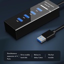 Usb3.0 Hub 4-Port High-Speed USB Splitter