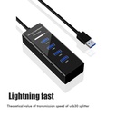 Usb3.0 Hub 4-Port High-Speed USB Splitter