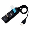 4 Port USB 2.0 Hub Particularly great for recent notebooks that provide a limited number of USB ports