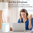 2L Air Humidifier Essential Oil Aroma Diffuser