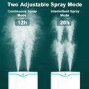 2L Air Humidifier Essential Oil Aroma Diffuser