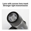 5LED Bike Light MTB Road Bicycle Headlight Butterfly Back Rear Taillight Cycling Safety Warning Light Bicycle Lamp Flashlight