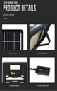15W 6V USB mobile phone charging portable monocrystalline silicon solar panel LED with 1200mAh battery