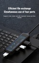 USB 3.0 Hub High Speed USB Splitter Card Reader SD TF Micro SD Multiport HUB