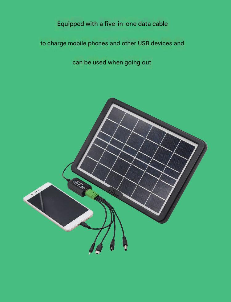 CCLAMP  6w voltage stabilized solar panel power bank mobile phone charging