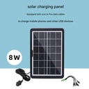 CCLAMP  6w voltage stabilized solar panel power bank mobile phone charging