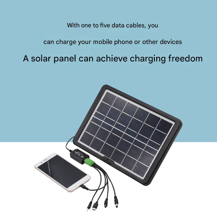 CCLAMP  6w voltage stabilized solar panel power bank mobile phone charging