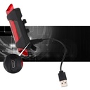 Rechargeable USB LED Bicycle Tail Light