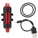 Rechargeable USB LED Bicycle Tail Light