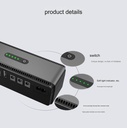 10400mAh UPS Power Supply 5V 9V 12V 18W Battery Backup Mini UPS Support POE for router CCTV