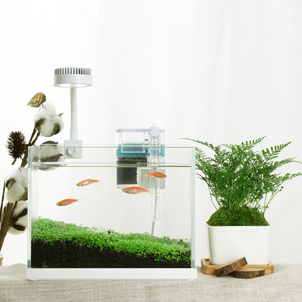 220V Nepall fish tank filter small circulating pump three-in-one water purification waterfall oxygenation