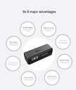 10400mAh UPS Power Supply 5V 9V 12V 18W Battery Backup Mini UPS Support POE for router CCTV