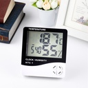 HTC-1 indoor electronic thermometer Hygrometer alarm clock