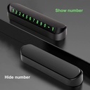 Luminous Glow-in-the-dark Car Temporary Parking Card Magnetic Hidden Telephone Number Plate Auto Park Stop Auto Accessories