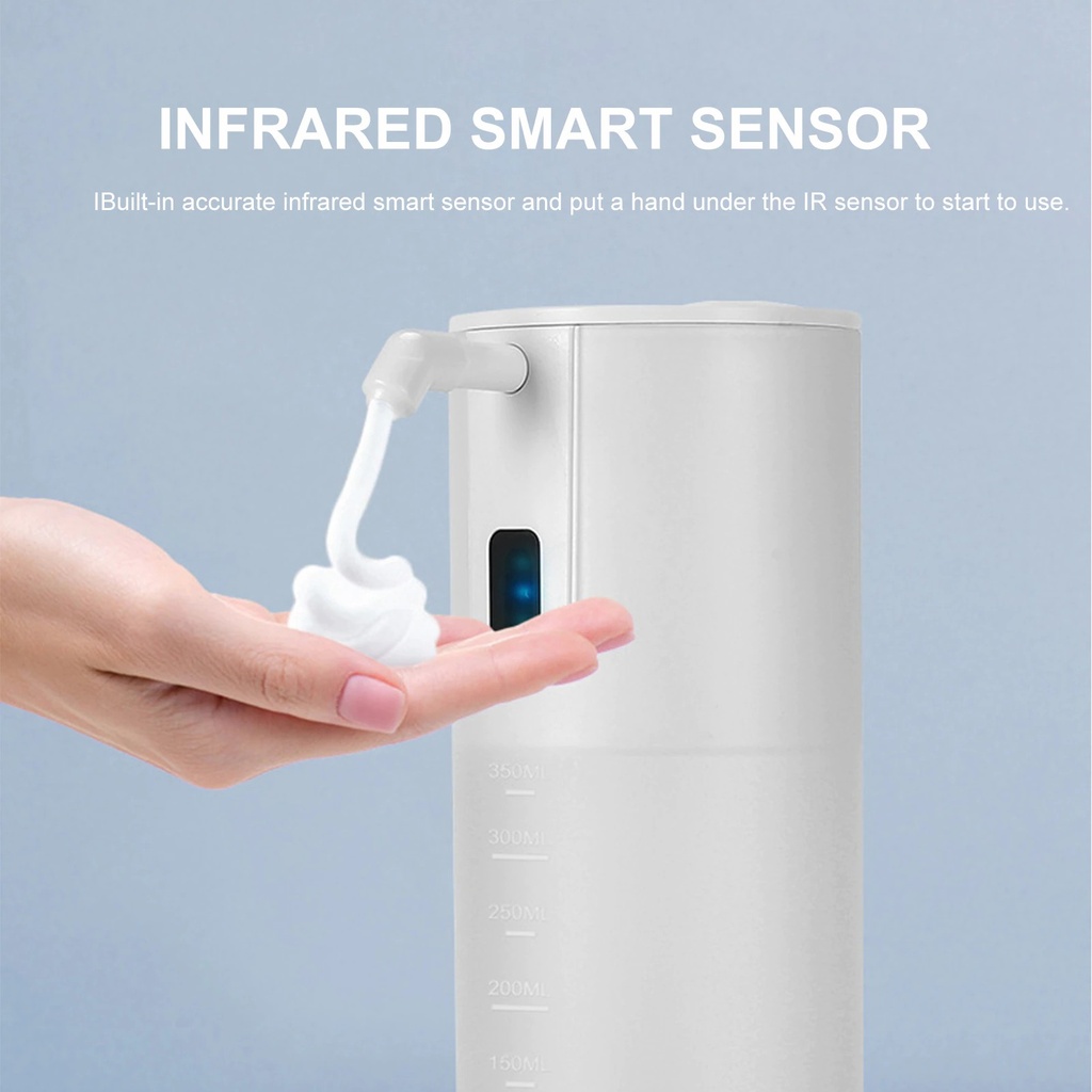 350mL Automatic Foaming Soap Dispenser Infrared Motion Sensor Touchless Foaming Soap Dispenser