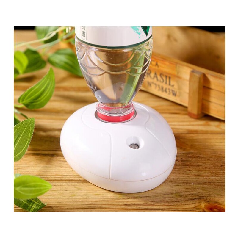 Air Humidifier USB Power Bottle Holder Timing Anti-burnout LED Night Light Aroma Diffuser Mist Maker Home Office Car Humidifier
