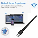 USB Wifi Adapter 150M WiFi Dongle Wi-fi Receiver Wireless Network Card MT7601