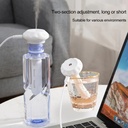USB Mini Ultrasonic Air Humidifier Bottle Mist Maker Maker Aroma Diffuser Car humidifier