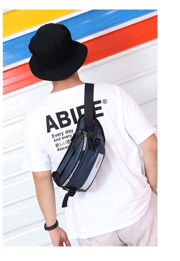 Men Nylon Waist Bags