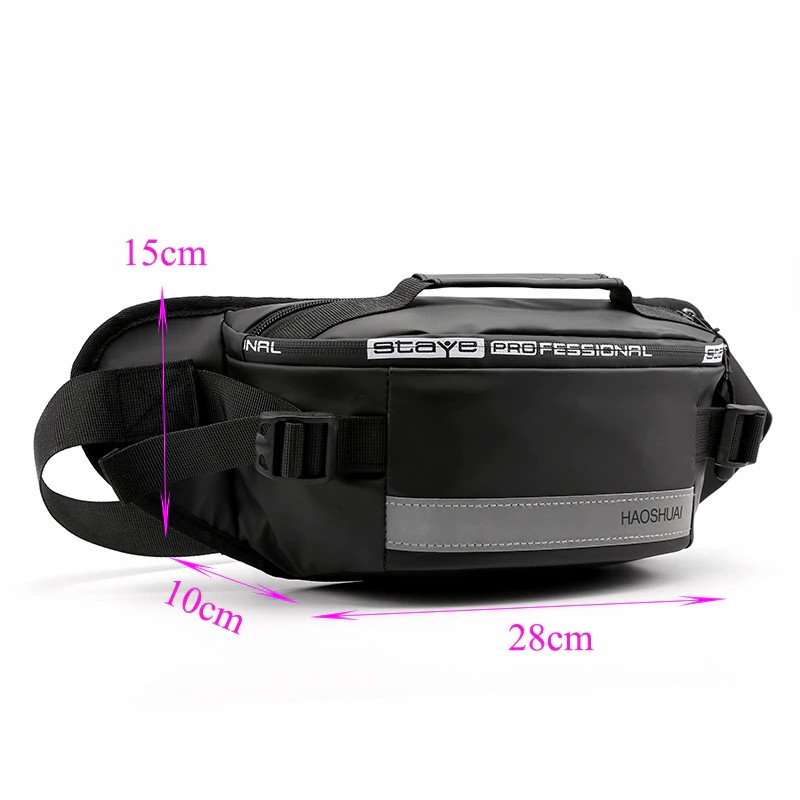 Men Nylon Waist Bags