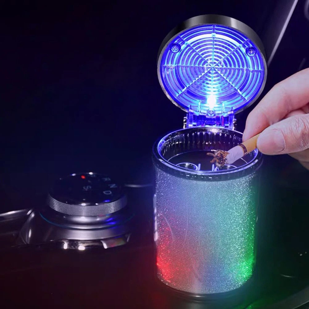 Car Ashtray with LED Light