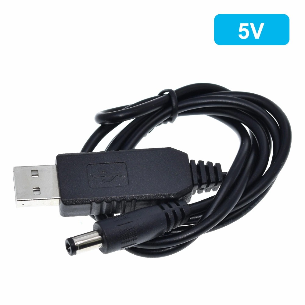 USB power boost line DC 5V to DC 9V Step UP Module USB Converter Adapter Cable 2.1x5.5mm Plug