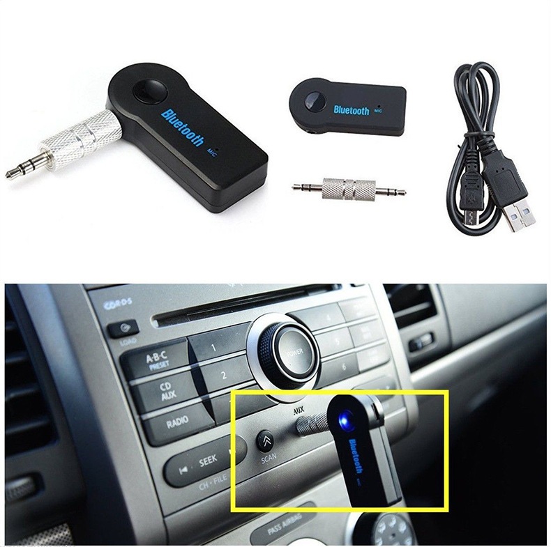 3.5MM Wireless Car Bluetooth Receiver Adapter