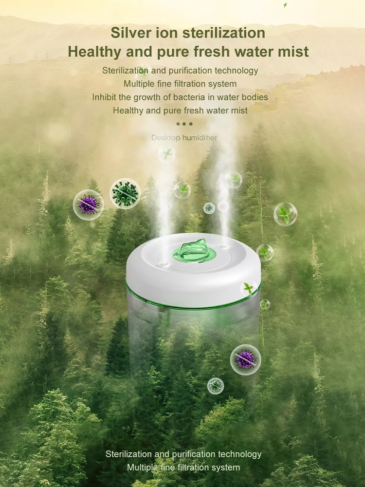 1500ML USB Air Humidifier Essential Oil Aromatherapy Diffuser Cool Mist Maker Fogger