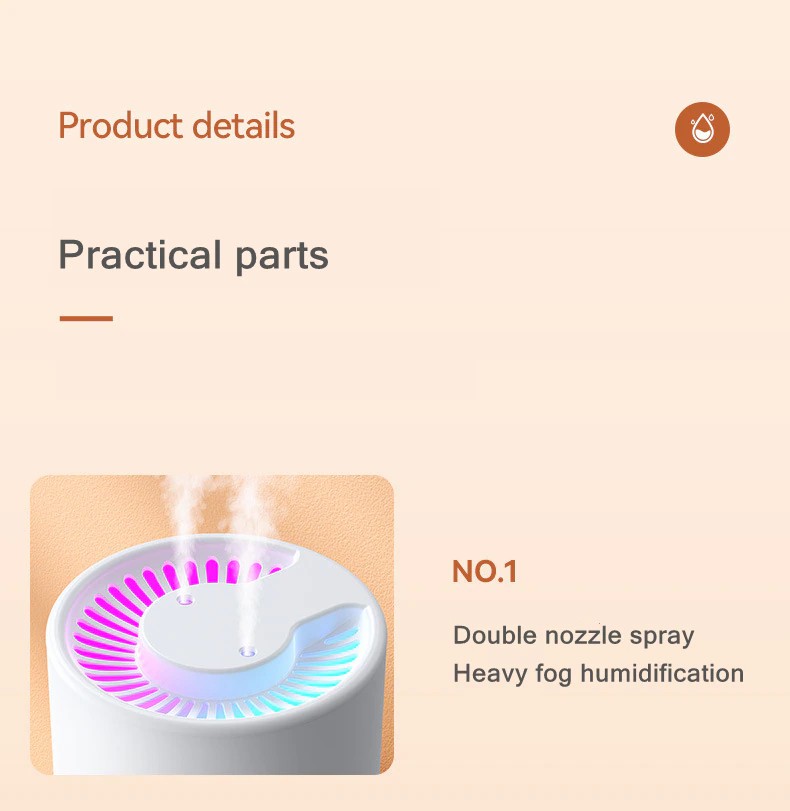 5L Air Humidifier Aroma Ultrasonic Essential Oil Diffuser With Night Light Aromatherapy Mist Maker Purifier