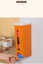 Wall-mounted garbage bag storage box