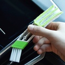 Automobile air-conditioning outlet double angel car interior trim and dust cleaning brush tool clean vehicle gap