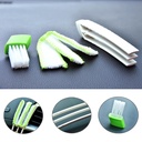 Automobile air-conditioning outlet double angel car interior trim and dust cleaning brush tool clean vehicle gap