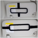 Car Sun Visor Tissue Box Seat Backrest Bracket